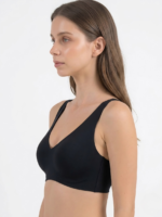 Deep V Wireless Bra with Natural Lift - Image 2