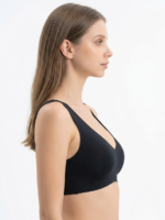 Deep V Wireless Bra with Natural Lift - Image 3