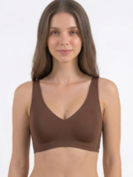 Deep V Wireless Bra with Natural Lift - Image 5
