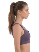 Wire-Free Front Zip Sports Bra - Image 10