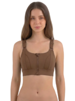 Wire-Free Front Zip Sports Bra - Image 17
