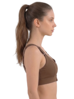Wire-Free Front Zip Sports Bra - Image 18