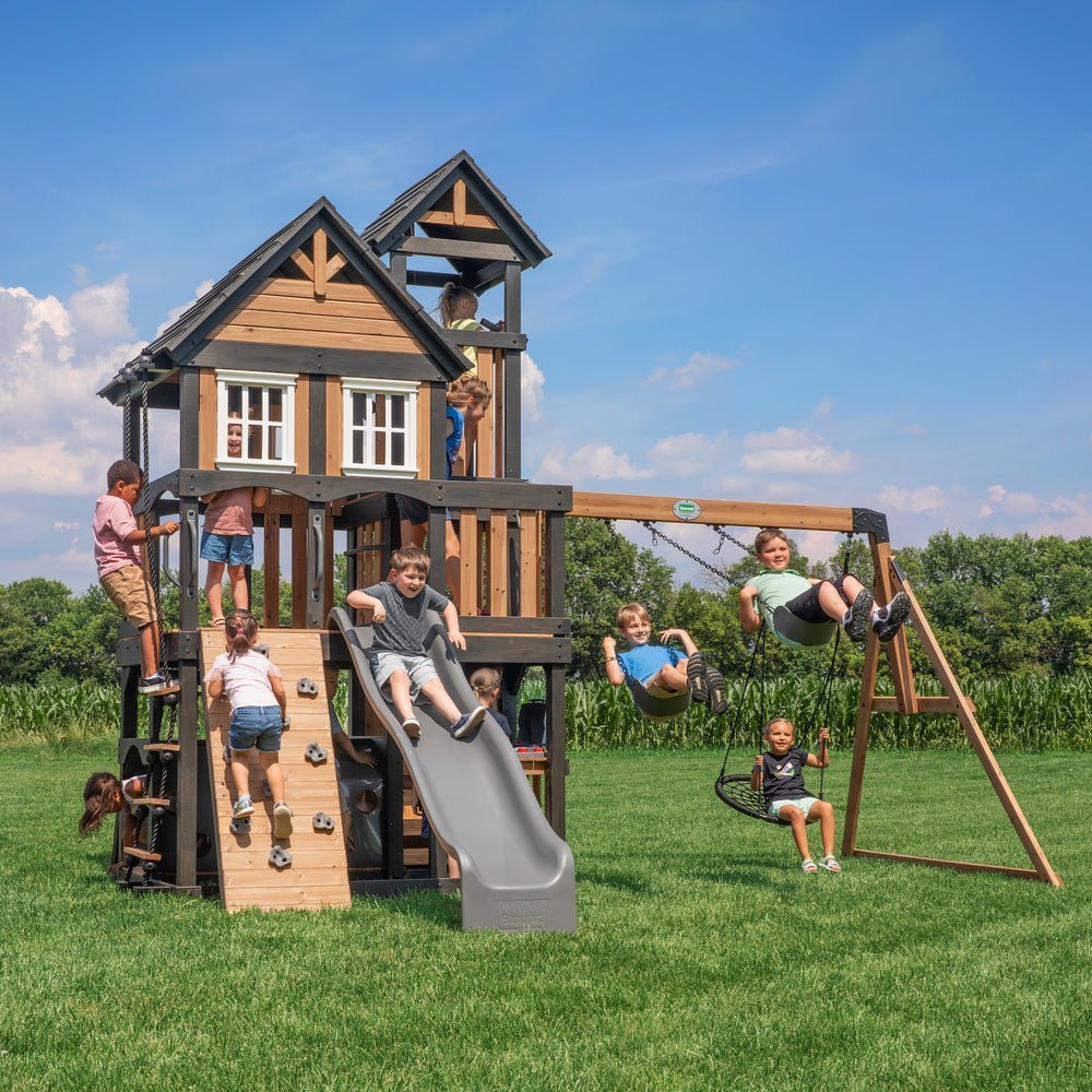 Mystic-Tower-Main-5.jpg Backyard Discovery Mystic Tower Swing Set - Image 1