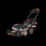 Echo LM-2119SP 21″ Self-Propelled Lawn Mower - Image 2
