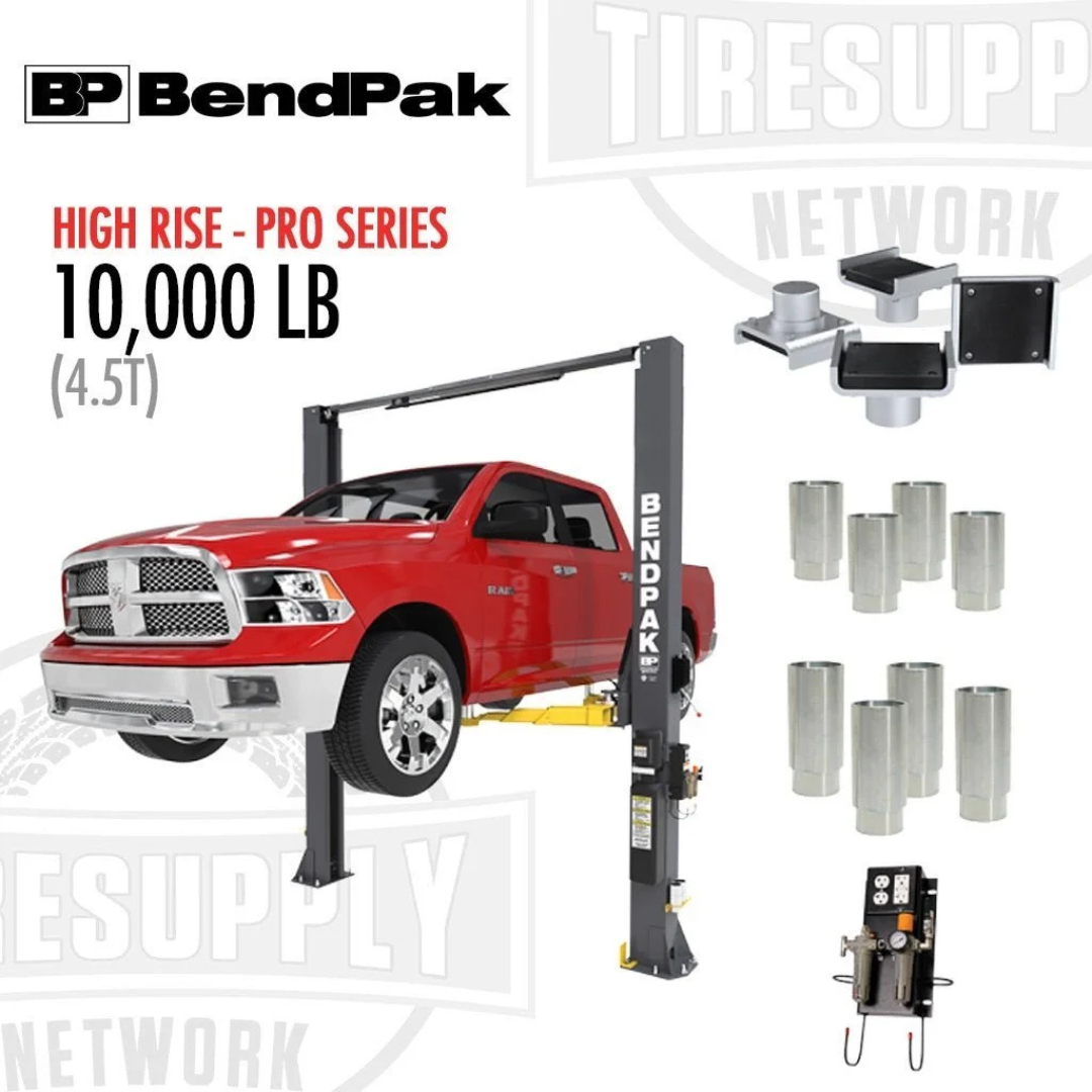 Untitled design (13) BendPak Pro-Series 10APX High-Rise Two Post Car Lift - Image 1