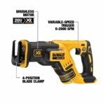 DEWALT Cordless Tool Combination Kit: 6 Tools, 20 V DC Volt, Battery Included, 20V MAX* XR®, 31AC52 - Image 2