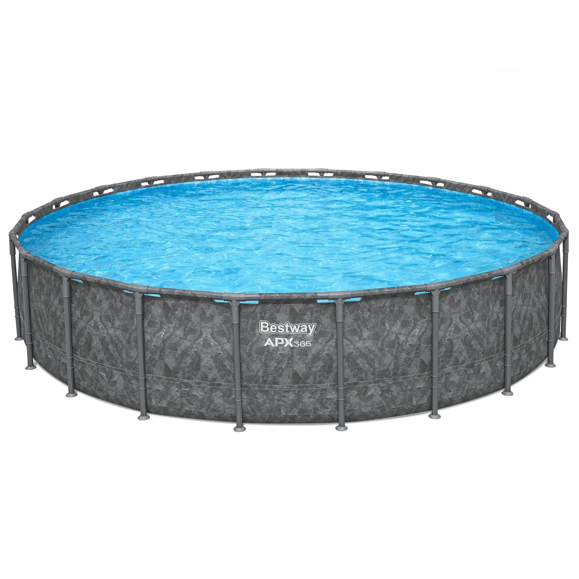 utdv3jyd4skaz23r9y1r_1.webp Bestway APX 365 22’x52″ Round Above Ground Swimming Pool Set with Pump and Ladder - Image 1