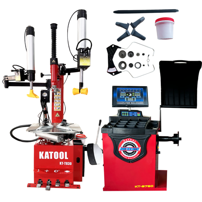 1212-700x700-1.png Combo 10: Tire Changer KT-T830 & Wheel Balancer KT-B750 - Image 1