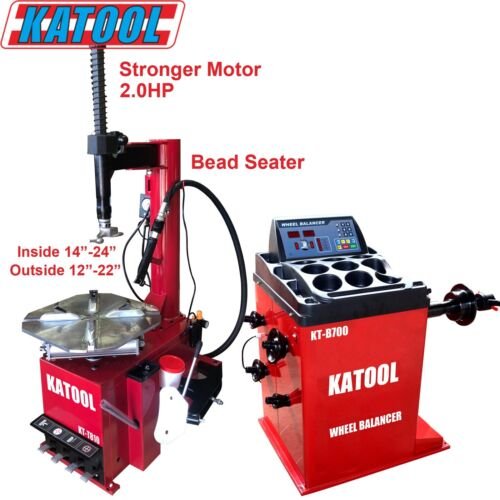 1_42fd499e-970b-4594-87f3-cf3bc11400f9.jpg Combo 7: Tire Changer KT-T810 & Wheel Balancer KT-B700 - Image 1