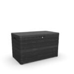 Toomax Dolomiti XXL 970L Garden Storage Deck Box – Anthracite Grey Woodgrain - Image 4