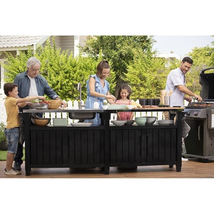 249501_1_ace50453-3f5f-4086-9b78-3d8cdb318760-700x700-1.jpg Keter Unity Chef Kitchen – Anthracite - Image 1