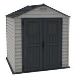 Duramax StoreMax Plus – 7ft x 7ft Plastic Garden Shed in Grey - Image 4