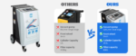 Fully Automatic R-134A Recovery, Recycle & Recharge DUAL AC1800 Machine - Image 4