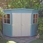 Shire 7ft x 7ft Corner Pressure Treated Shed - Image 4