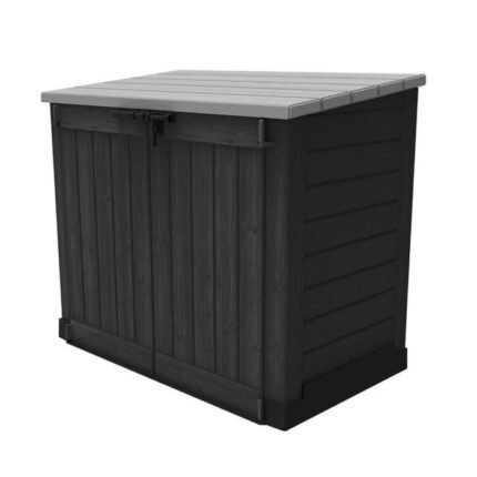 Keter Hideaway XL – Max Garden Storage Box – 1200L – Anthracite/Grey