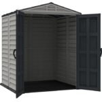 Duramax YardMate Plus – 5ft x 5ft Plastic Garden Shed in Grey - Image 7