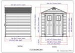 Duramax StoreMax Plus – 7ft x 7ft Plastic Garden Shed in Grey - Image 7