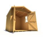 Shire Alderney 7ft x 7ft Apex Garden Shed - Image 6