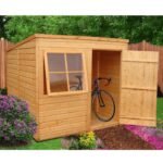 Shire Shiplap 7ft x 7ft Pent Wooden Garden Shed