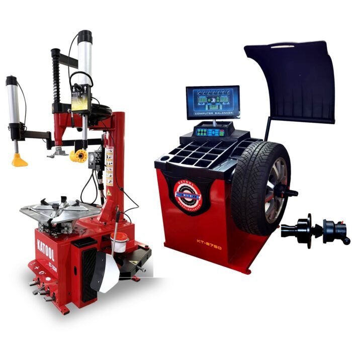 830_750-700x700-1.jpg Combo 14: Tire Changer KT-T830 & Wheel Balancer KT-B750 with Motorcycle Adaptors - Image 1