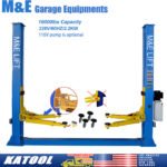 KATOOL KT-H105 10000 lb Two Post Car Lift – Heavy Duty Automotive Vehicle Lift - Image 3