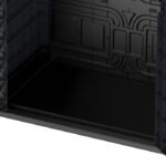 Duramax StoreAway Cedargrain Plastic Garden Storage Box – 850L – Grey - Image 6