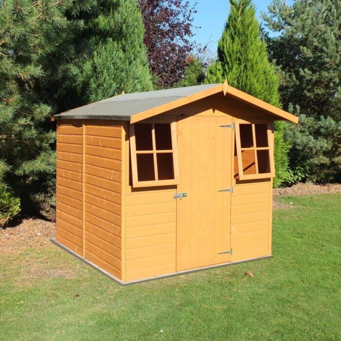 Casita_8b6fe441-8c92-4872-bb28-96cef0f09470-700x700-1.jpg Shire Casita 7ft x 7ft Apex Garden Shed - Image 1