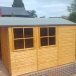 Shire Guernsey 10ft x 7ft Shiplap Apex Shed - Image 3