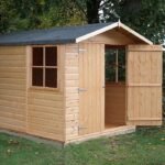 Shire Guernsey 10ft x 7ft Shiplap Apex Shed - Image 2