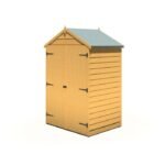 Shire Overlap 4ft x 3ft Shed with Double Doors – Windowless - Image 2