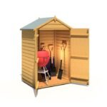 Shire Overlap 4ft x 3ft Shed with Double Doors – Windowless