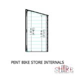 Shire Shiplap 2ft 6 x 6ft Pent Bike Store (no floor) - Image 6