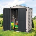 Duramax YardMate Plus – 5ft x 5ft Plastic Garden Shed in Grey - Image 2