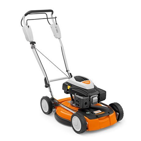 a0d3249ad77b4b14b5d96f8727d68eab.jpg STIHL RM 4 RT Petrol Mulching Lawn Mower 53cm - Image 1