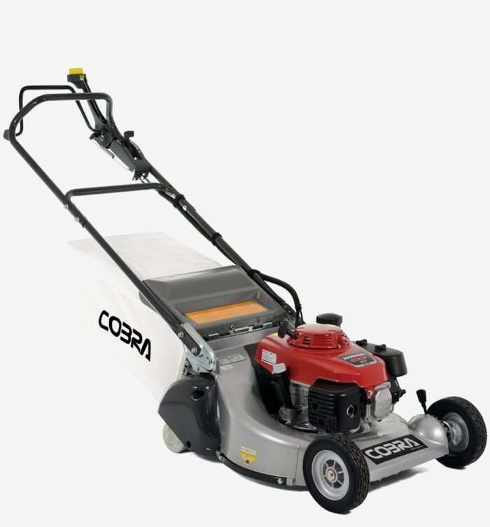 cobra-rm53sph-professional-petrol-lawnmower-rear-roller-700x753-1.jpg Cobra RM53SPH Petrol Lawnmower Rear Roller 21″ - Image 1