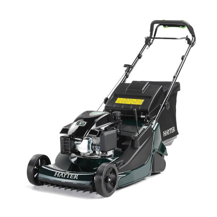code574a-wmp-harrier-56cm-34left-151_lrg.jpg Hayter Harrier 56 Petrol VS Rear-Roller Lawn Mower - Image 1