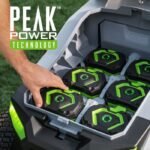EGO POWER+ T6 42 in. Battery Riding Lawn Tractor Kit with Six 6.0Ah Batteries - Image 4