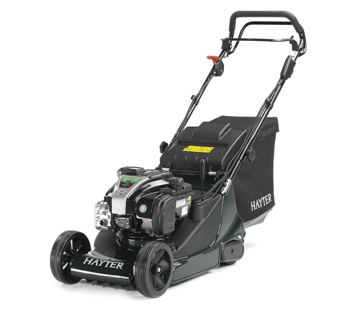 harrier41-new-376b-front-34-left-138_lrg.png Hayter Harrier 41 Petrol VS ES Rear-Roller Mower - Image 1