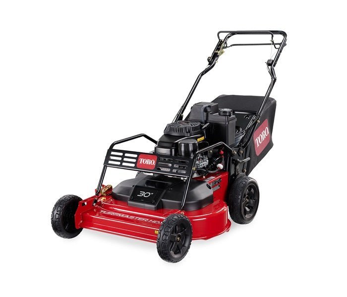 lce_turfmaster_22215_34l.jpg Toro TurfMaster HDX Petrol Lawn Mower 76cm - Image 1