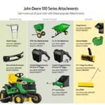 John Deere S100 42-Inch 17.5 HP Gas Hydrostatic Riding Lawn Tractor - Image 6
