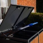 Wood Effect Wheelie Bin Storage – Double Bin Store - Image 4