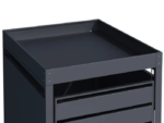 Anthracite Grey Wheelie Bin Storage With Planter- Single Bin Store - Image 4