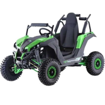 MotoTec Raiderr Kids UTV 48v 1200w Full Suspension Bluee