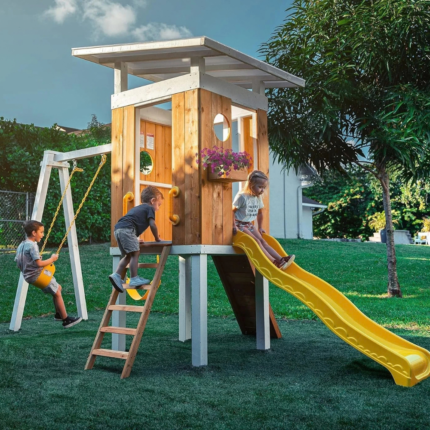 Avenlur Forest Modern Backyard Outdoor Swing Set