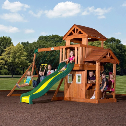 Backyard Discovery Tanglewood Cedar Wood Swing Set