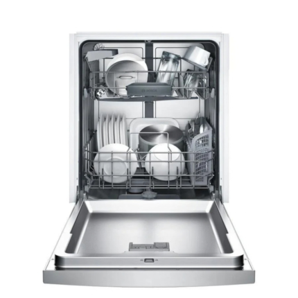 Bosch 100 Series PureDry 50-Decibel Front Control 24-in Built-In Dishwashers (Fingerprint-Resistant Stainless Steel) ENERGY STAR