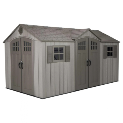 Lifetime 15 Ft X 8 Ft Outdoor Storage Sheds – 60318