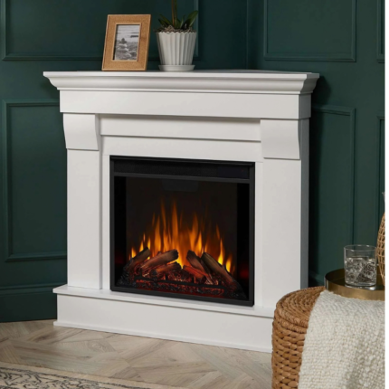 Real Flame Chateau Corner Electrics Fireplace.